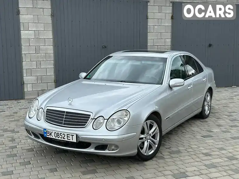 Седан Mercedes-Benz E-Class 2003 2.2 л. Автомат обл. Рівненська, Березне - Фото 1/21