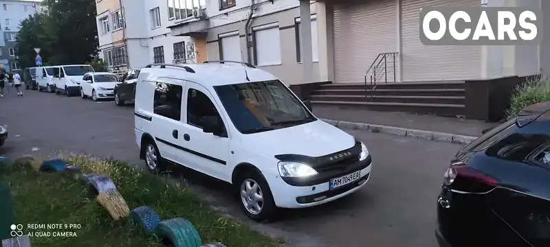 Мінівен Opel Combo 2004 1.69 л. Ручна / Механіка обл. Житомирська, Житомир - Фото 1/10