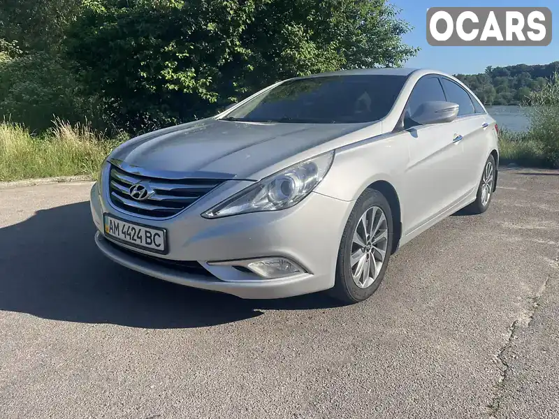 Седан Hyundai Sonata 2014 2.36 л. Автомат обл. Житомирська, Бердичів - Фото 1/13