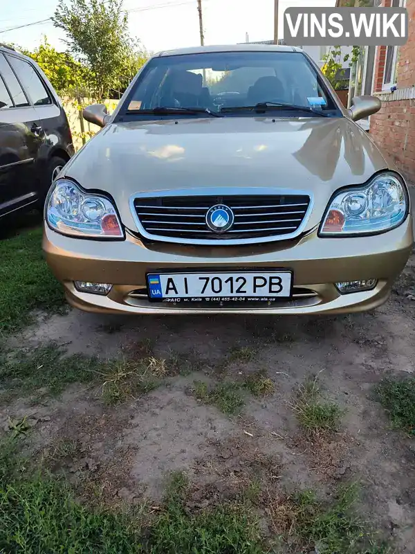 Седан Geely CK-2 2014 1.5 л. Ручна / Механіка обл. Київська, Згурівка - Фото 1/11