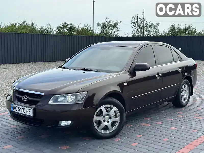 Седан Hyundai Sonata 2007 2 л. Ручна / Механіка обл. Закарпатська, Берегове - Фото 1/21