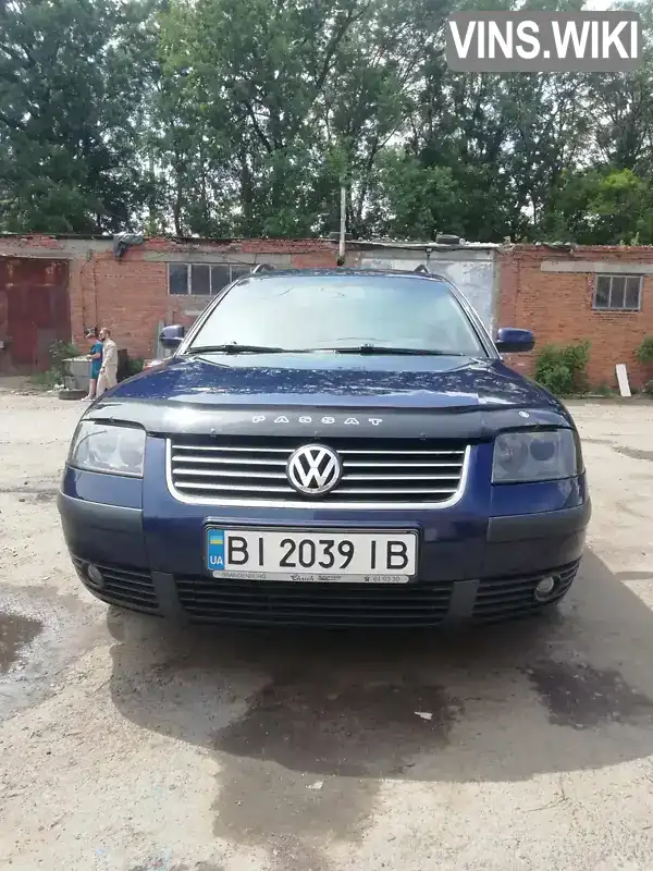 Універсал Volkswagen Passat 2003 1.98 л. Ручна / Механіка обл. Полтавська, Полтава - Фото 1/11