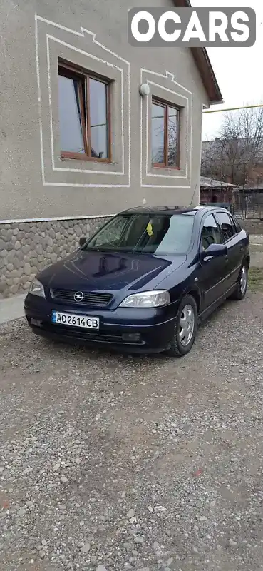 Хетчбек Opel Astra 1999 1.6 л. обл. Закарпатська, Тячів - Фото 1/10