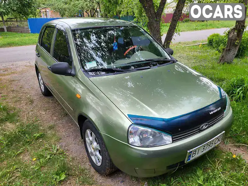 Хетчбек ВАЗ / Lada 1119 Калина 2008 1.39 л. Ручна / Механіка обл. Полтавська, Шишаки - Фото 1/15