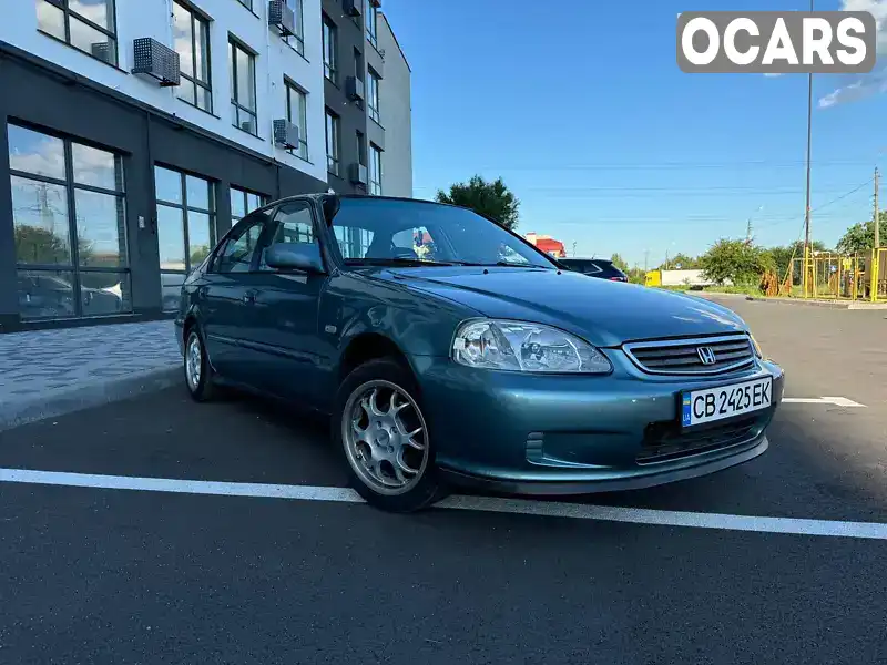 Седан Honda Civic 2000 1.59 л. Ручна / Механіка обл. Чернігівська, Чернігів - Фото 1/11