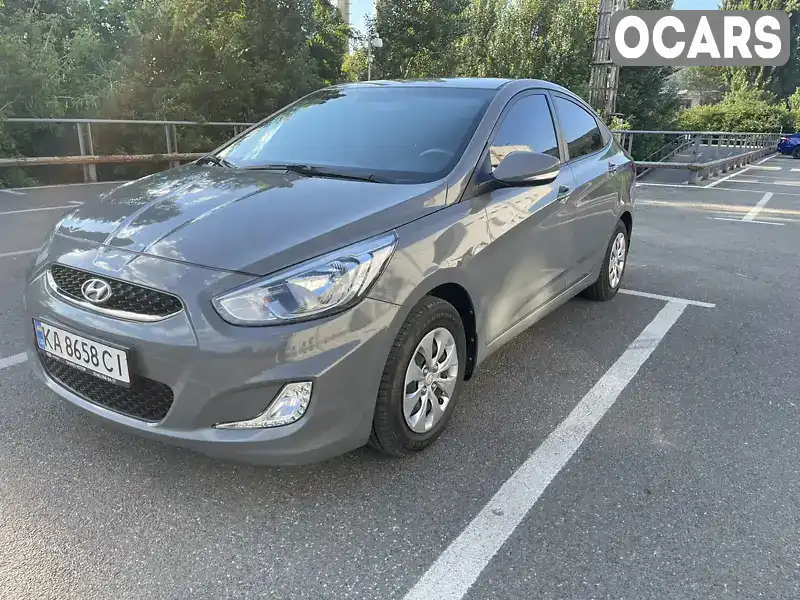 Седан Hyundai Accent 2019 1.4 л. Ручна / Механіка обл. Київська, Київ - Фото 1/17