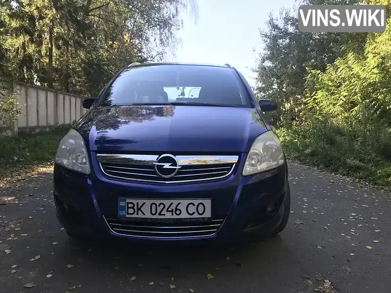 Мінівен Opel Zafira 2008 1.91 л. Ручна / Механіка обл. Рівненська, Радивилів - Фото 1/21