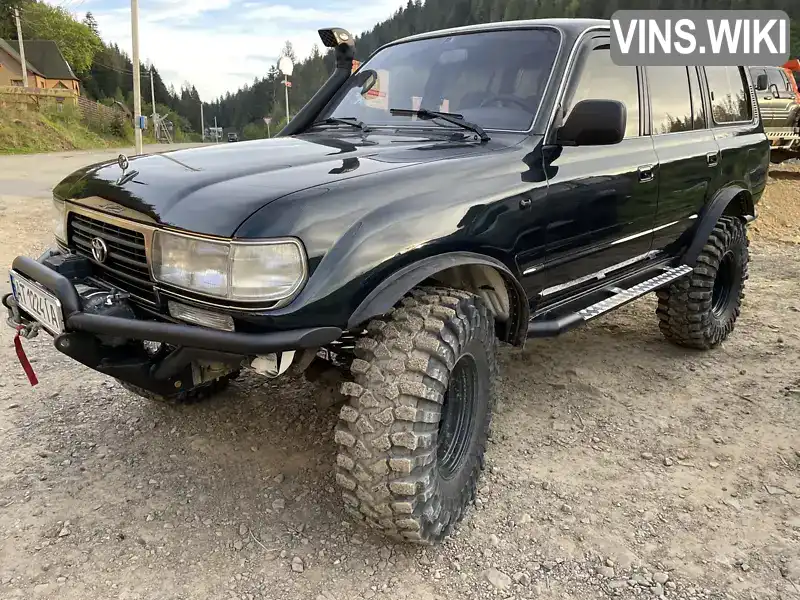 Позашляховик / Кросовер Toyota Land Cruiser 1996 4.5 л. Ручна / Механіка обл. Івано-Франківська, Яремче - Фото 1/21