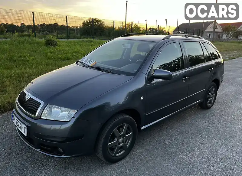 Універсал Skoda Fabia 2006 1.39 л. Ручна / Механіка обл. Житомирська, Звягель - Фото 1/21