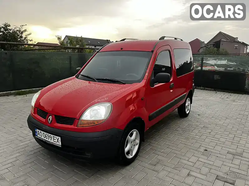 Мінівен Renault Kangoo 2004 1.46 л. Ручна / Механіка обл. Закарпатська, Виноградів - Фото 1/21