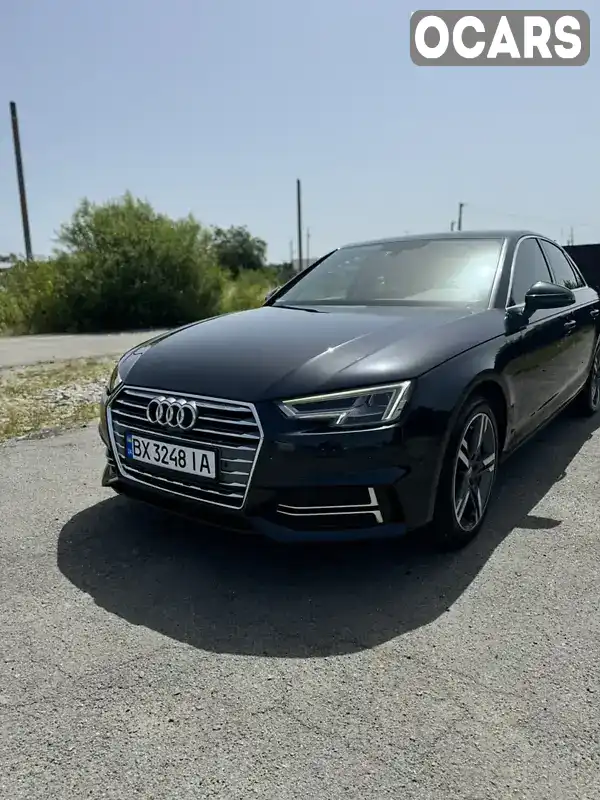 Седан Audi A4 2017 1.98 л. обл. Хмельницька, Шепетівка - Фото 1/21