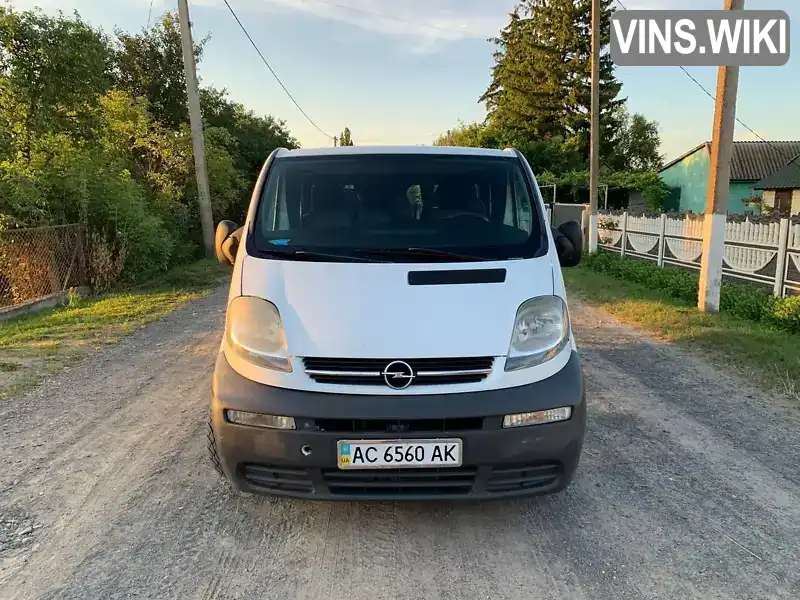 Мінівен Opel Vivaro 2003 1.9 л. Ручна / Механіка обл. Волинська, Ковель - Фото 1/21