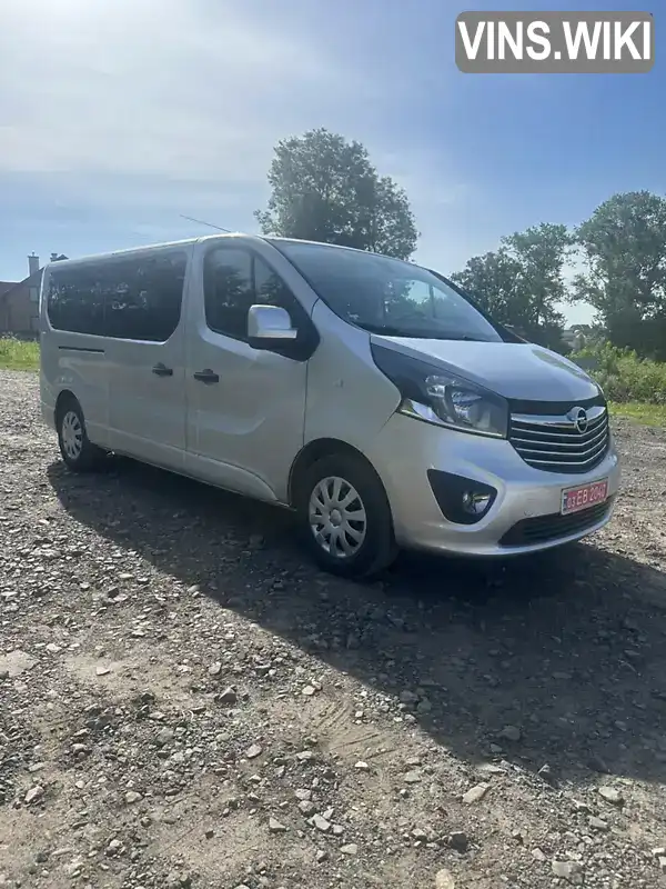 Мінівен Opel Vivaro 2016 1.6 л. Ручна / Механіка обл. Львівська, Львів - Фото 1/21