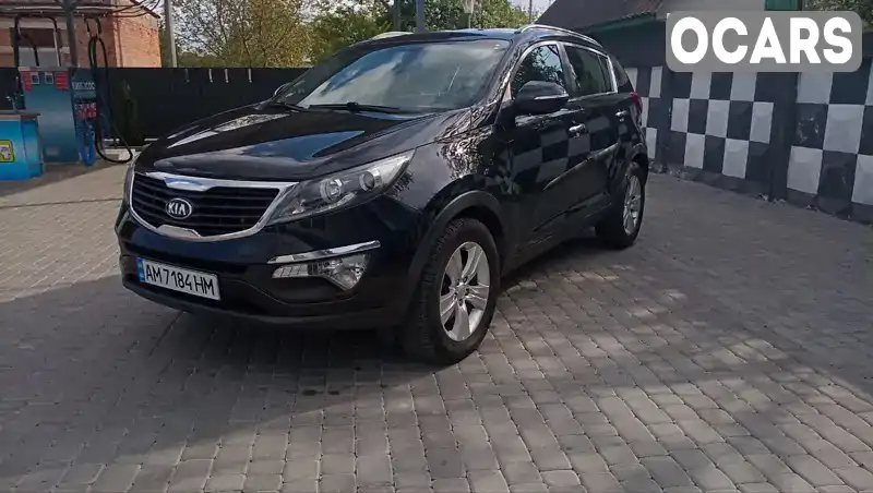 Позашляховик / Кросовер Kia Sportage 2012 1.69 л. Ручна / Механіка обл. Житомирська, Звягель - Фото 1/21