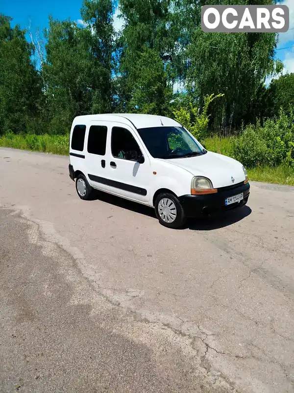 Мінівен Renault Kangoo 2002 1.87 л. Ручна / Механіка обл. Житомирська, Коростень - Фото 1/14