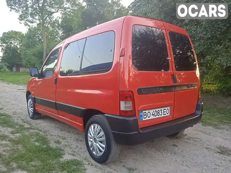 Мінівен Citroen Berlingo 2006 1.56 л. Ручна / Механіка обл. Хмельницька, Теофіполь - Фото 1/20