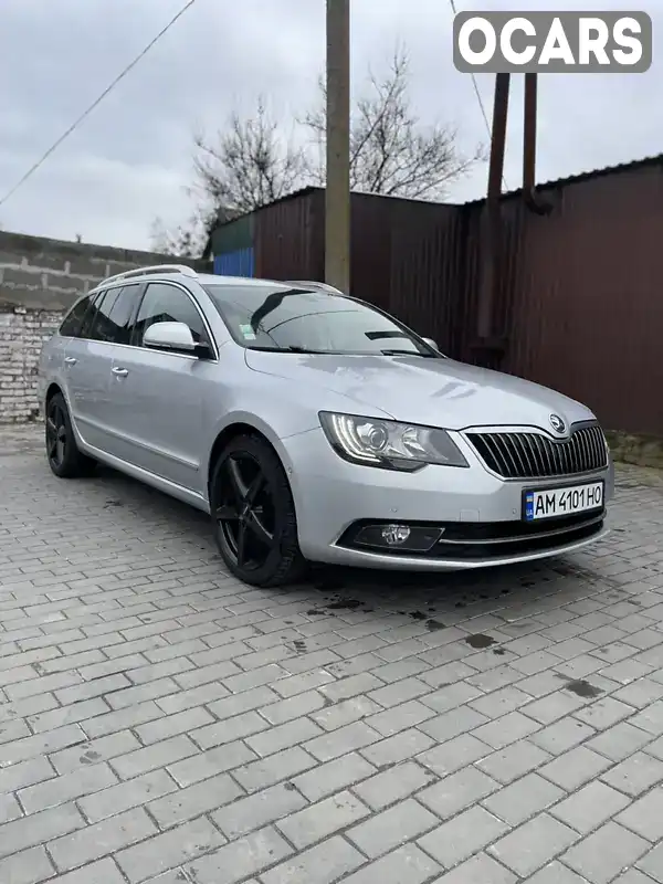 Універсал Skoda Superb 2014 1.6 л. Ручна / Механіка обл. Житомирська, Малин - Фото 1/21