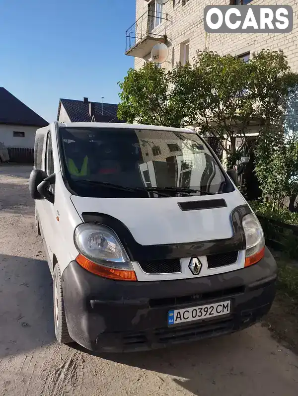 Мінівен Renault Trafic 2006 2.46 л. обл. Волинська, Стара Виживка - Фото 1/8