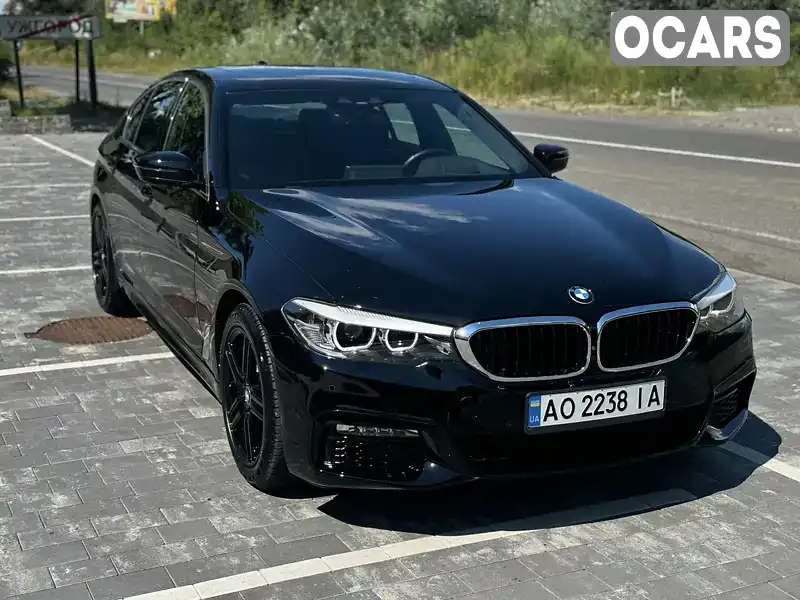 Седан BMW 5 Series 2018 3 л. Автомат обл. Закарпатська, Ужгород - Фото 1/21