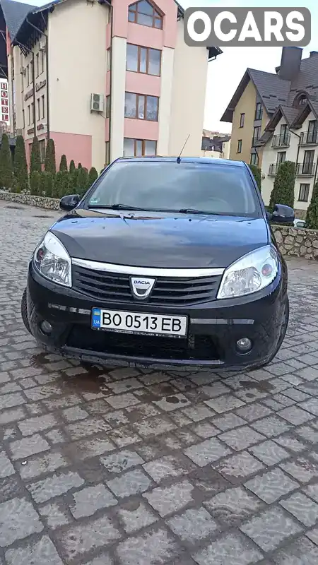 Хетчбек Dacia Sandero 2009 1.39 л. Ручна / Механіка обл. Тернопільська, Тернопіль - Фото 1/21