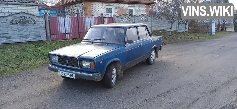 Седан ВАЗ / Lada 2107 2001 1.46 л. Ручна / Механіка обл. Вінницька, Бершадь - Фото 1/12