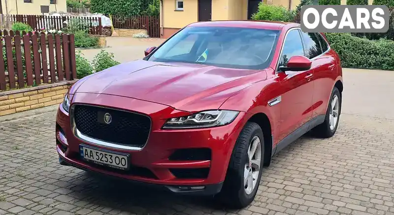 Позашляховик / Кросовер Jaguar F-Pace 2019 2 л. Автомат обл. Київська, Київ - Фото 1/15