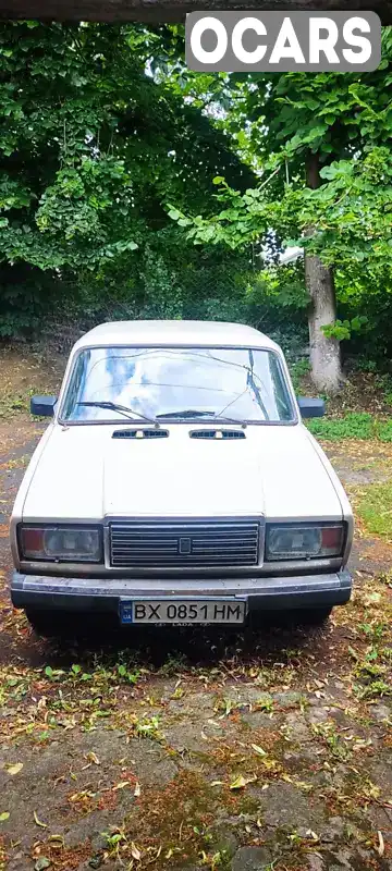 Седан ВАЗ / Lada 2107 1983 1.45 л. Ручна / Механіка обл. Хмельницька, Старокостянтинів - Фото 1/5