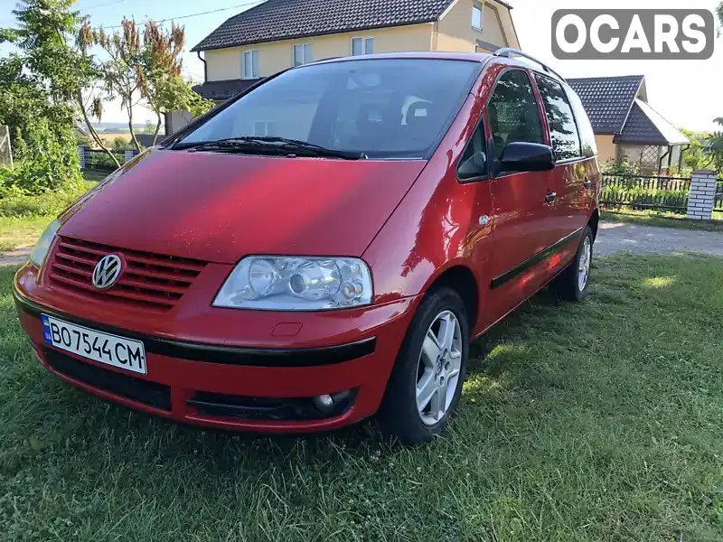 Мінівен Volkswagen Sharan 2001 1.9 л. обл. Тернопільська, Теребовля - Фото 1/21