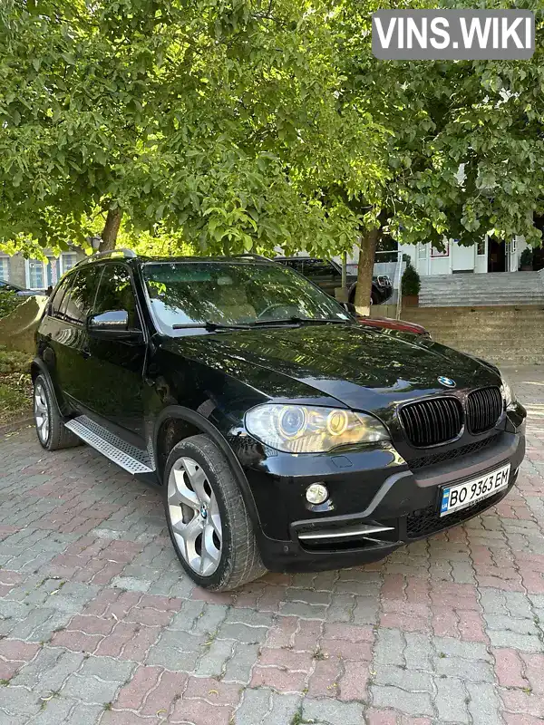 Позашляховик / Кросовер BMW X5 2008 2.99 л. Типтронік обл. Тернопільська, Тернопіль - Фото 1/12