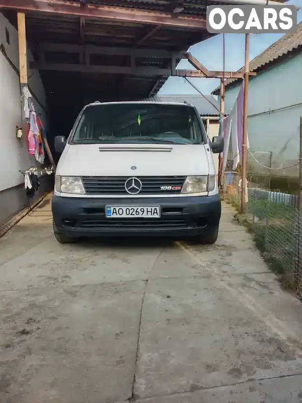 Мінівен Mercedes-Benz Vito 1999 2.15 л. Ручна / Механіка обл. Закарпатська, Чоп - Фото 1/6