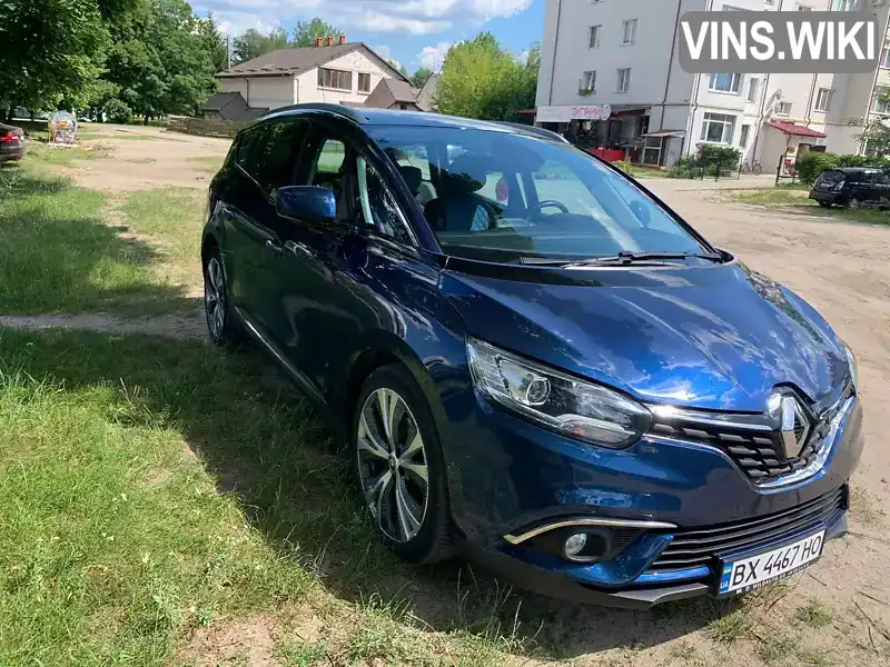 Мінівен Renault Scenic 2017 1.46 л. Ручна / Механіка обл. Хмельницька, Славута - Фото 1/21