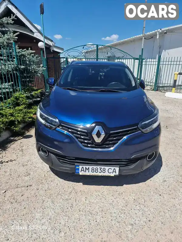 Позашляховик / Кросовер Renault Kadjar 2016 1.46 л. Автомат обл. Житомирська, Житомир - Фото 1/11