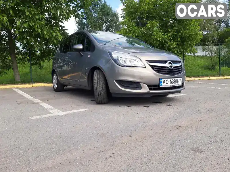 Мікровен Opel Meriva 2015 1.4 л. Ручна / Механіка обл. Закарпатська, Ужгород - Фото 1/19