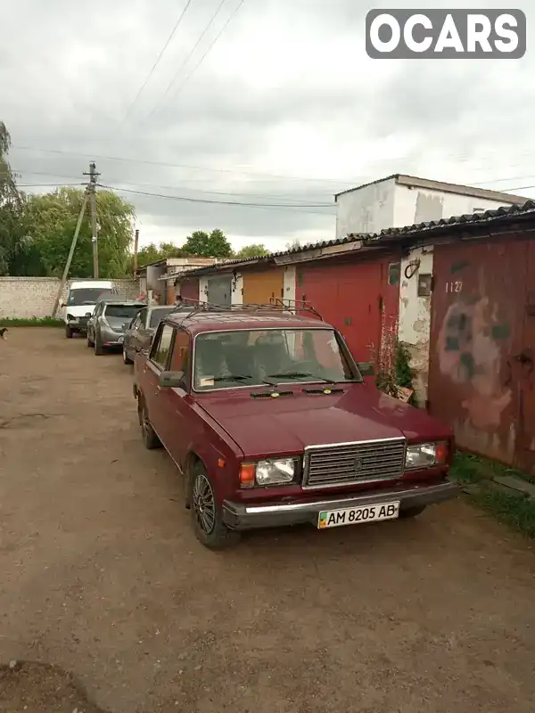 Седан ВАЗ / Lada 2107 2001 1.45 л. Ручна / Механіка обл. Житомирська, Житомир - Фото 1/5