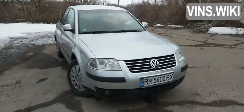 Седан Volkswagen Passat 2003 1.6 л. Ручна / Механіка обл. Сумська, Ромни - Фото 1/15