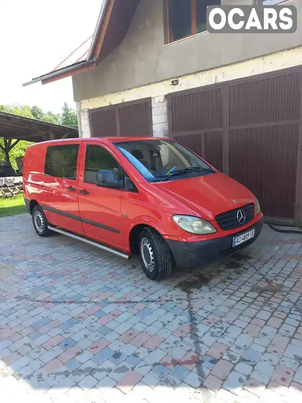 Мінівен Mercedes-Benz Vito 2004 2.15 л. Ручна / Механіка обл. Закарпатська, Тячів - Фото 1/11