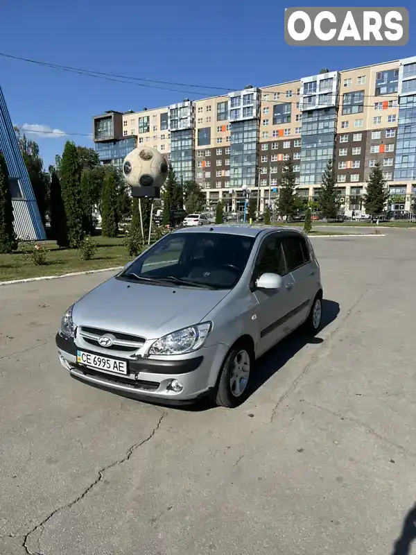 Хетчбек Hyundai Getz 2006 1.4 л. Автомат обл. Чернівецька, Чернівці - Фото 1/21