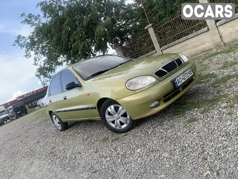 Седан Daewoo Lanos 2006 1.5 л. Ручна / Механіка обл. Закарпатська, Виноградів - Фото 1/21