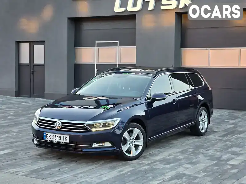 Універсал Volkswagen Passat 2017 1.6 л. Автомат обл. Волинська, Луцьк - Фото 1/21