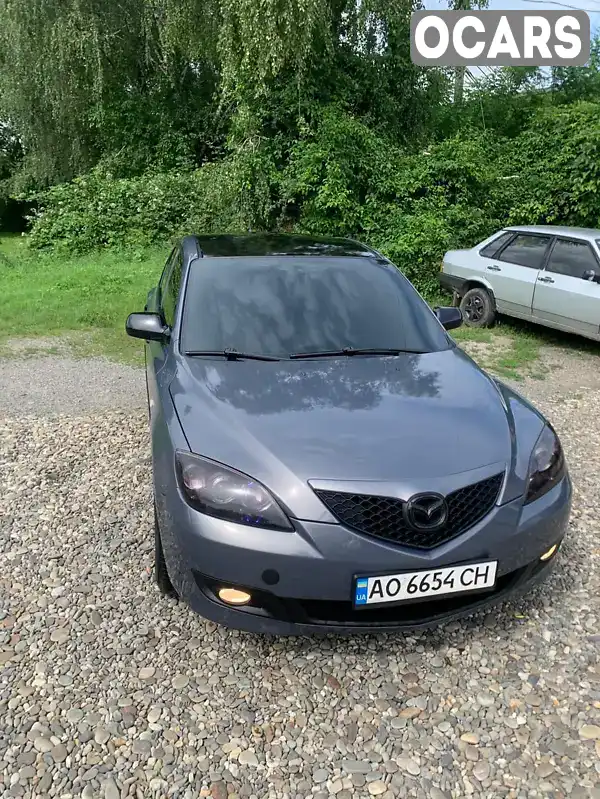 Хетчбек Mazda 3 2008 2 л. Ручна / Механіка обл. Закарпатська, Виноградів - Фото 1/17