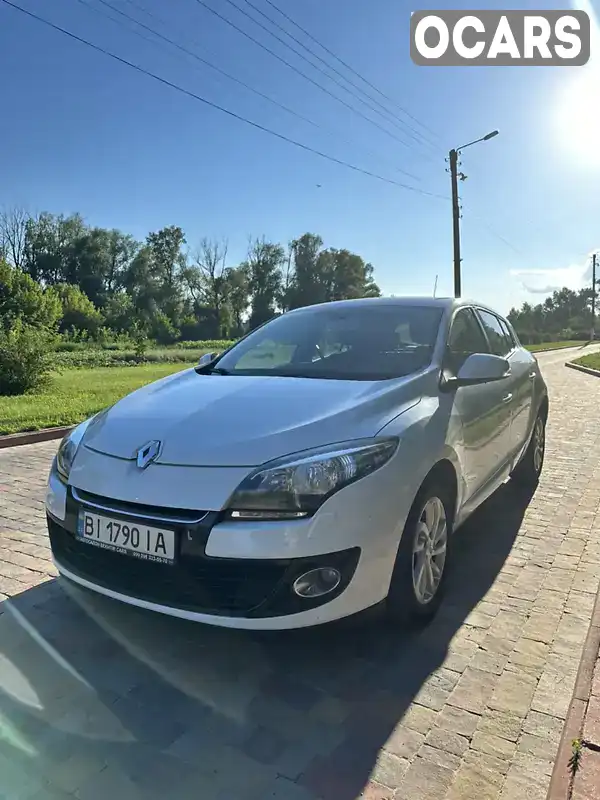 Хетчбек Renault Megane 2012 1.2 л. Ручна / Механіка обл. Полтавська, Миргород - Фото 1/20