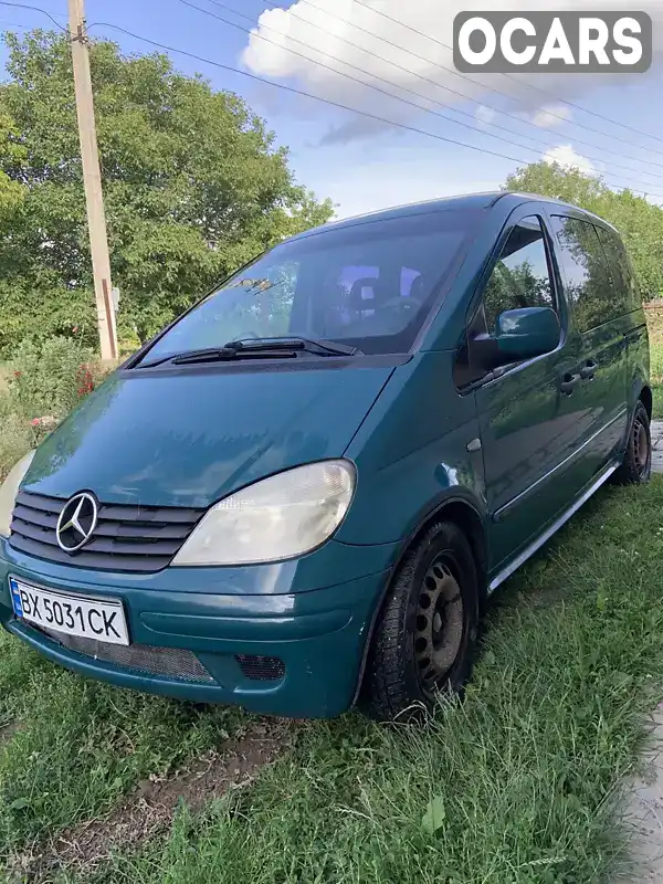 Мінівен Mercedes-Benz Vaneo 2002 1.69 л. Ручна / Механіка обл. Хмельницька, Кам'янець-Подільський - Фото 1/13