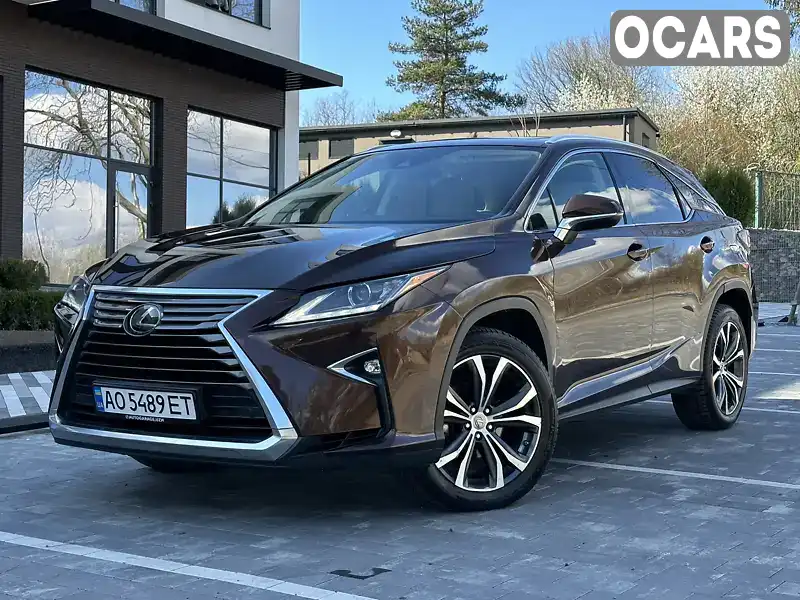 Позашляховик / Кросовер Lexus RX 2017 3.5 л. Автомат обл. Закарпатська, Ужгород - Фото 1/21