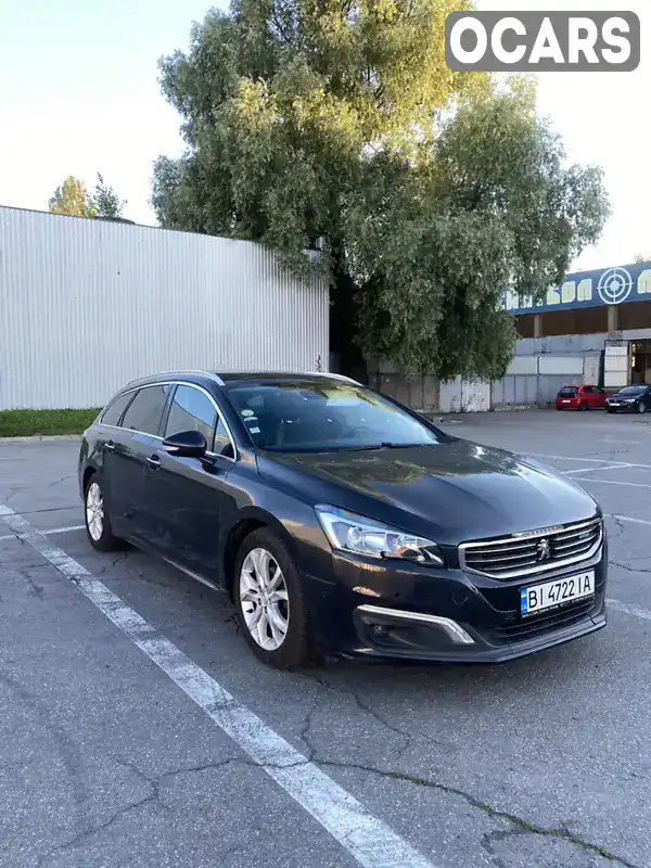 Універсал Peugeot 508 2016 1.56 л. Автомат обл. Полтавська, Полтава - Фото 1/21