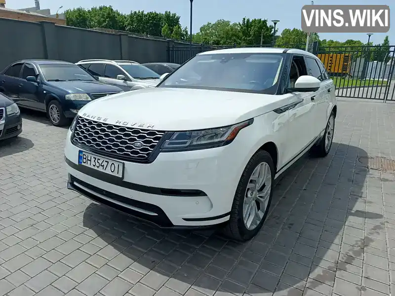 Позашляховик / Кросовер Land Rover Range Rover Velar 2019 2 л. Автомат обл. Одеська, Одеса - Фото 1/13