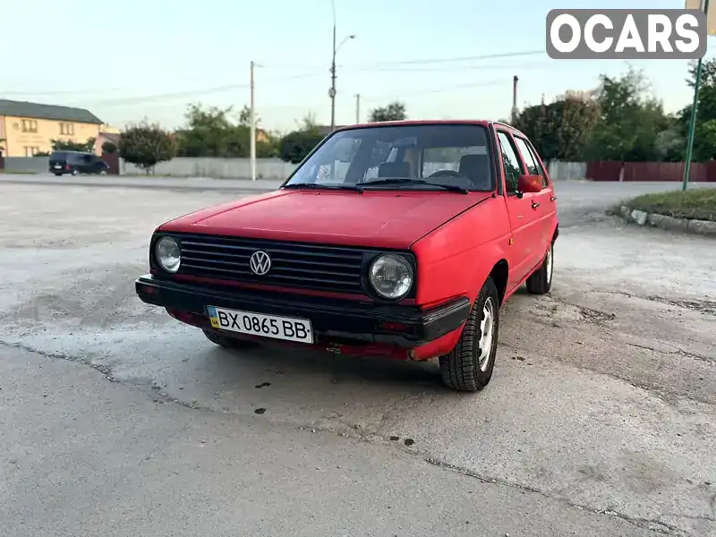 Хетчбек Volkswagen Golf 1985 1.59 л. Ручна / Механіка обл. Хмельницька, Кам'янець-Подільський - Фото 1/21