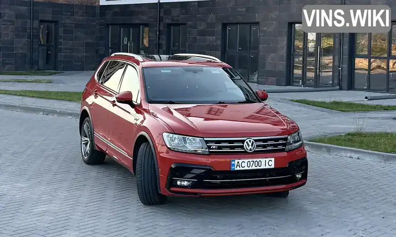 Внедорожник / Кроссовер Volkswagen Tiguan 2018 2 л. Автомат обл. Волынская, Луцк - Фото 1/21