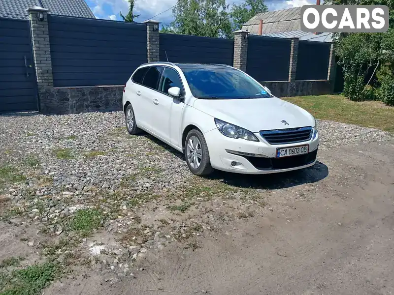 Універсал Peugeot 308 2015 1.6 л. Ручна / Механіка обл. Черкаська, Сміла - Фото 1/21