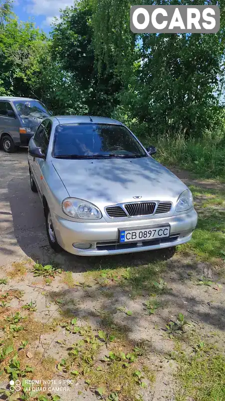 Седан Daewoo Lanos 2008 1.5 л. Ручна / Механіка обл. Чернігівська, Городня - Фото 1/9