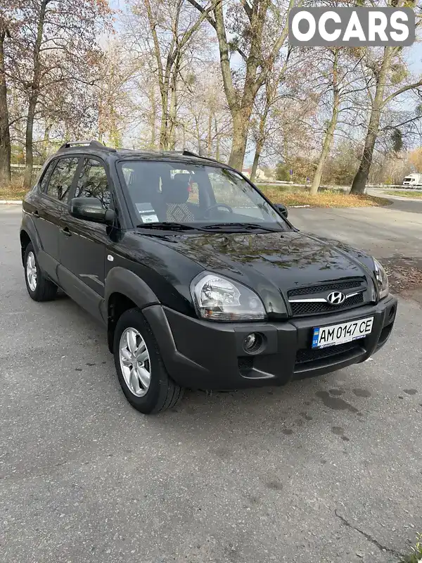 Внедорожник / Кроссовер Hyundai Tucson 2008 2.02 л. Ручная / Механика обл. Житомирская, Звягель - Фото 1/8